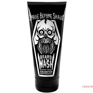BEARD SHAVE BEFORE Tube SHAMPOO 6oz. WASH GRAVE