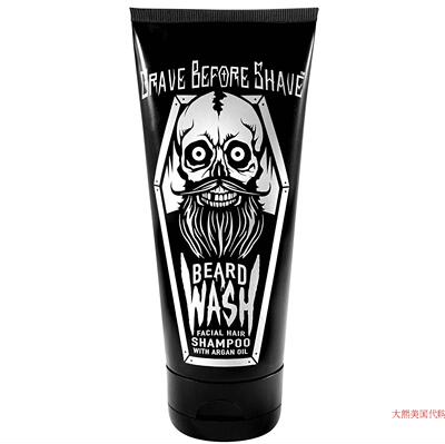 GRAVE BEFORE SHAVE BEARD WASH SHAMPOO 6oz. Tube