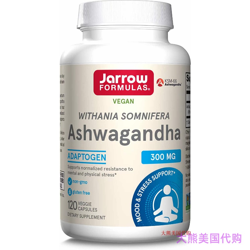 Jarrow Formulas Vegan Withania Somnifera Ashwagandha 300 mg