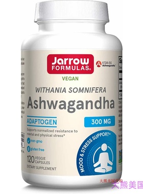 Jarrow Formulas Vegan Withania Somnifera Ashwagandha 300 mg