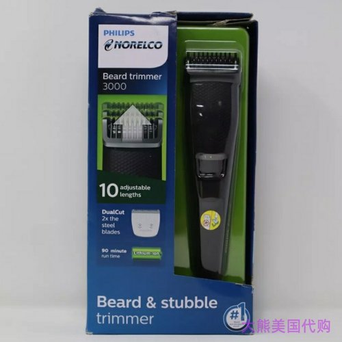 Norelco Philips Beard Trimmer and Hair Clipper, BT3230/41