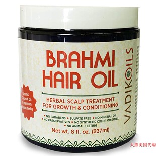 Oil Hair Herbs Vadik Brahmi