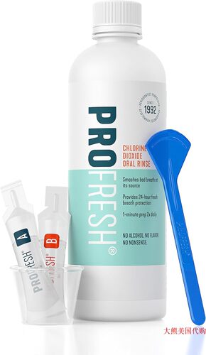 现货ProFresh Chloring Dioxide Oral Rinse, 2 Week Maintenance