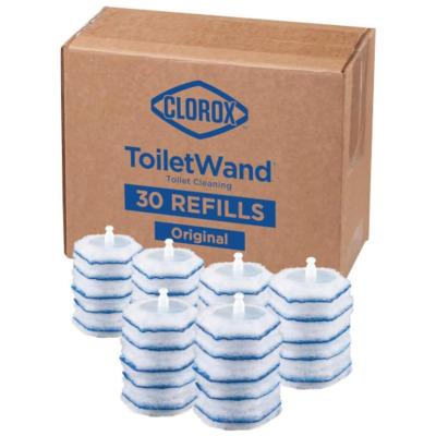 Clorox ToiletWand Disinfecting Refills, Disposable, 30 Count