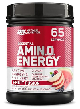 Optimum Nutrition Amino Energy, Fruit Fusion, 65 Servings