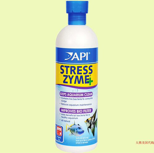 API Stress Zyme Bacterial Cleaner, Freshwater and Saltwater