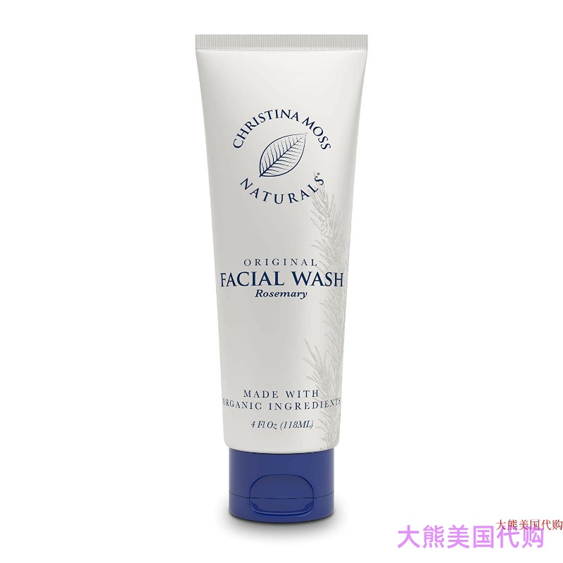 Facial Wash, Face Cleanser By Christina Moss Naturals, 118ml