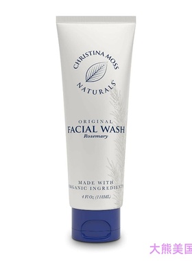 Facial Wash, Face Cleanser By Christina Moss Naturals, 118ml