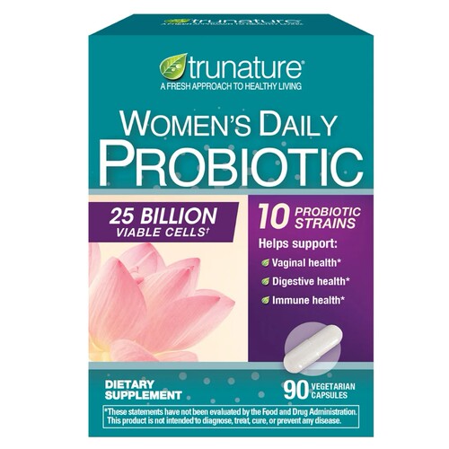 trunature Women's Daily Probiotic, 90 Capsules女士日常益生菌
