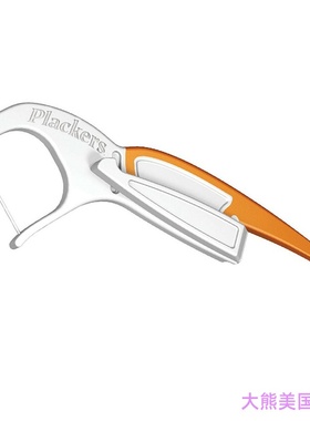 Plackers Orthopick Dental Floss Picks for Braces, 36 Count