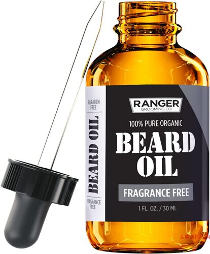 Fragrance Free Beard Oil and Leave-In Conditioner, 1 fl. oz.