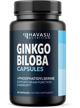 Havasu Nutrition Ginkgo Biloba 120mg with Phosphatidylserine