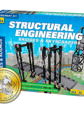 Thames & Kosmos Structural Engineering Bridges & Skyscrapers