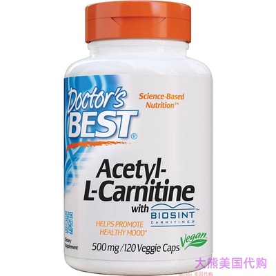 Doctor's Best Acetyl L-Carnitine with Biosint Carnitines