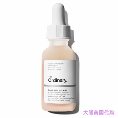 The Ordinary Lactic Acid 10% + HA Hyaluronic Acid