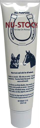 Durvet Nu-Stock Ointment for use on animals, 12-Ounce