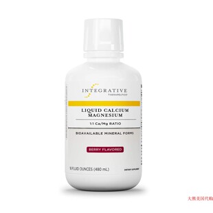Integrative Therapeutics Liquid Calcium Magnesium, 1:1 Ca/Mg