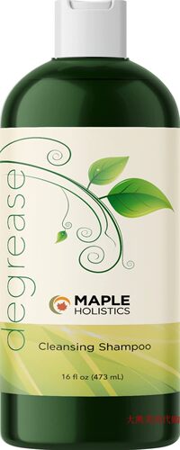 Moisture Control Shampoo for Oily Hair by Maple Holistics