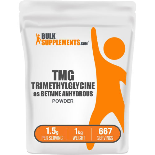 BulkSupplements Betaine Anhydrous (TMG) Powder, 1kg