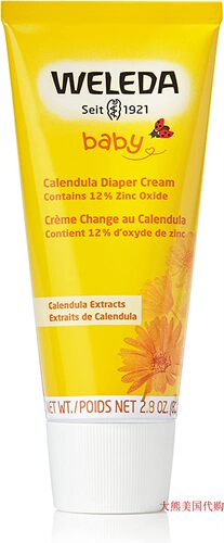 Weleda Diaper Rash Cream, 2.9 Ounce 维蕾德 护臀膏