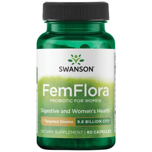 Swanson FemFlora, Probiotic for Women, 60 Capsules