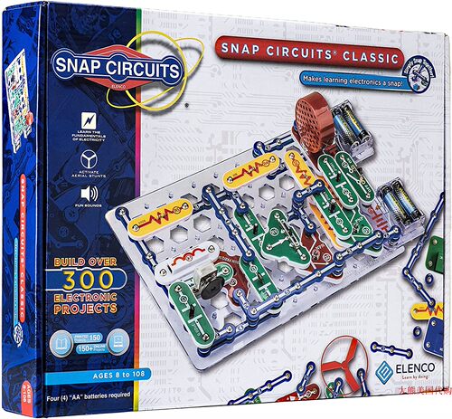 Snap Circuits SC-300 Electronics Discovery Kit 电路实验