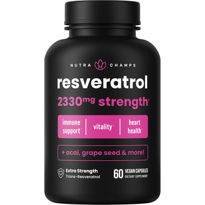 NutraChamps Resveratrol, Immune Support, Vitality