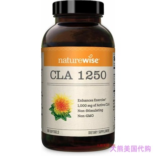NatureWise CLA 1250, High Potency, 90 count