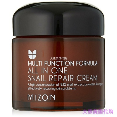 MIZON All In One Snail Repair Cream, 75 Grams