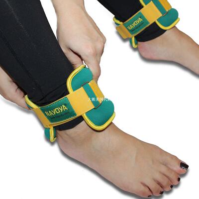 Nayoya 3 Pound Adjustable Ankle Weights Set with Carry Pouch