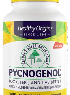 Healthy Origins Pycnogenol (Nature's Super Antioxidant)