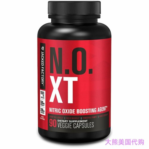 Jacked Factory N.O. XT Nitric Oxide Boosting Agent, 90 caps