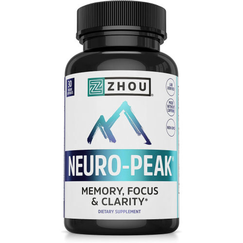 Zhou Neuro-Peak, Memory, Focus & Clarity for Brain