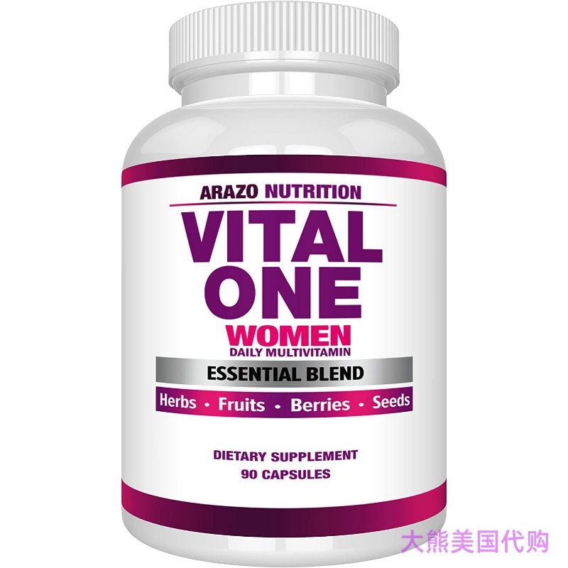 Arazo Nutrition Vital One Daily Multivitamin for Women