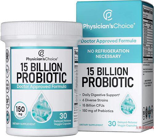 益生菌 Physician's CHOICE 15 Billion CFUs Probiotics