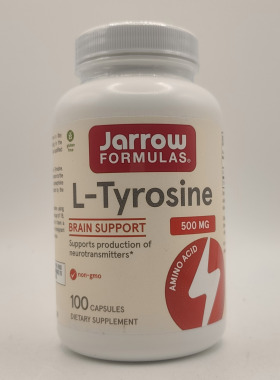 Jarrow Formulas L-Tyrosine 500 mg, Supports Brain Function