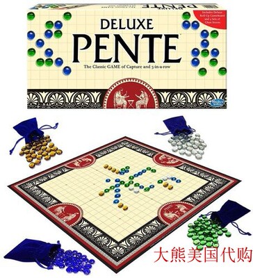 Winning Moves Deluxe Pente Strategy and Capture