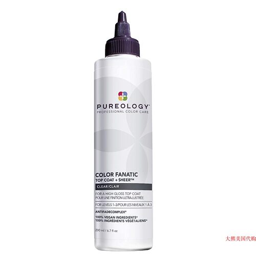 Pureology Color Fanatic Top Coat + Tone, 6.7 oz