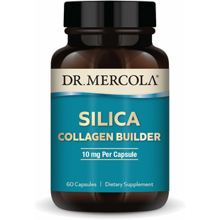 Dr. Mercola Silica Collagen Builder, 60 Capsules