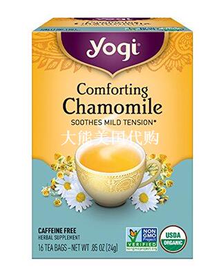Yogi Tea, Comforting Chamomile, 16 Count (Pack of 6)