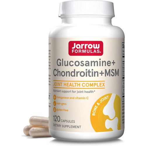 Jarrow Formulas Glucosamine + Chondroitin + MSM Joint Health