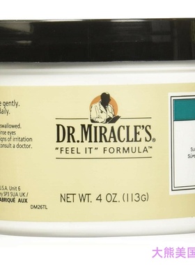 Dr. Miracle's Feel It Formula Hot Gro, Hair &Scalp Treatment
