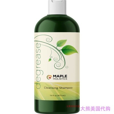Moisture Control Shampoo for Oily Hair by Maple Holistics