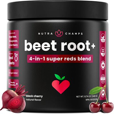 NutraChamps Super Greens Powder with Superfoods, probiotics