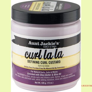 Aunt Jackie's Curl La La, Lightweight Curl Defining Custard