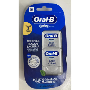 Oral Glide Deep Pro Clean Health Mint Floss Flavor Cool
