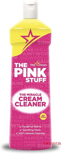 The Pink Stuff Stardrops Miracle Cream Cleaner, 16.9Fl Oz