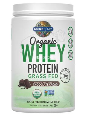 美国 Garden of Life Organic Whey Protein Powder, Chocolate