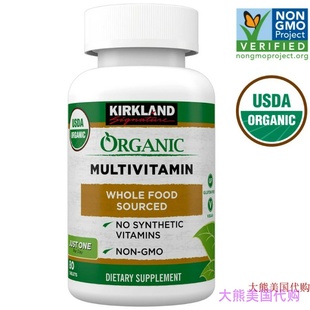 Kirkland Signature USDA Organic Multivitamin, 80 Tablets