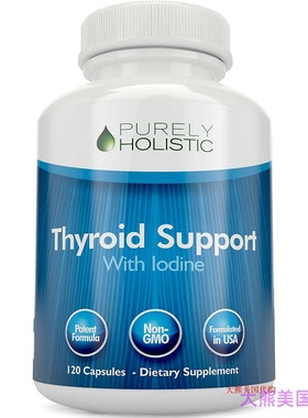 Purely Holistic Thyroid Support with Lodine